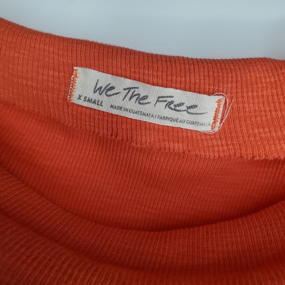 We The Free / Free People Tunic – Size XS – Blood Orange - Picture 4 of 4